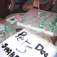 Resident Painting